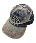 DIESELディーゼル）の古着「キャップ」｜インディゴ