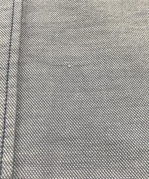LACOSTE（ラコステ）LACOSTE (ラコステ) ダンガリー×ソリッドツイルのリバーシブルシャツ/長袖シャツ ブルー サイズ:ＳＭの古着・服飾アイテム