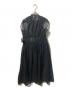 noir kei ninomiya (ノワール ケイ ニノミヤ) ボリュームギャザーチュールワンピース ブラック サイズ:XS：20000円
