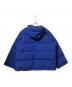 DANTON (ダントン) DOWN ARMY HOODED JACKET ブルー サイズ:S：16000円