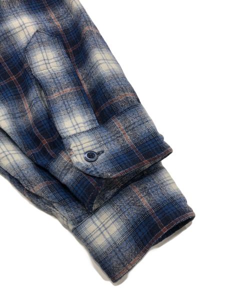 PENDLETON（ペンドルトン）PENDLETON (ペンドルトン) オンブレシャツ ブルー サイズ:Lの古着・服飾アイテム