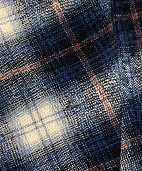 PENDLETON（ペンドルトン）PENDLETON (ペンドルトン) オンブレシャツ ブルー サイズ:Lの古着・服飾アイテム