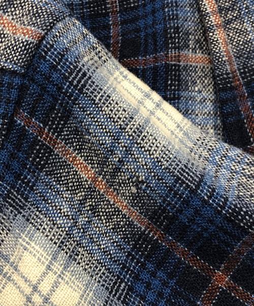 PENDLETON（ペンドルトン）PENDLETON (ペンドルトン) オンブレシャツ ブルー サイズ:Lの古着・服飾アイテム