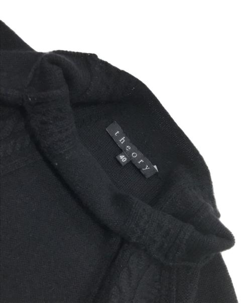 theory（セオリー）theory (セオリー) カシミヤニット/カシミヤセーター ブラック サイズ:40の古着・服飾アイテム