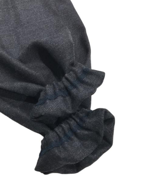 MARKA（マーカ）MARKA (マーカ) WOOL SOFT FLANNEL HALF ZIP TRACK JACKET／ハーフジップジャケット/フランネルジャケット ブラック サイズ:1の古着・服飾アイテム