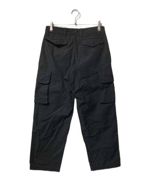 gold（ゴールド）gold (ゴールド) LIGHT BACKSATIN M-47 CARGO PANTS/カーゴパンツ ブラック サイズ:Sの古着・服飾アイテム
