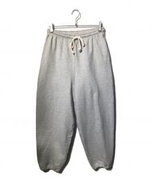 MARKA（マーカ）の古着「GYM PANTS - organic cotton knit fleece」｜グレー