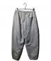 MARKA (マーカ) GYM PANTS - organic cotton knit fleece グレー サイズ:1：7000円