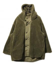 TRADE MARK（トレードマーク）の古着「FLEECE M-43 LINER JACKET」｜カーキ