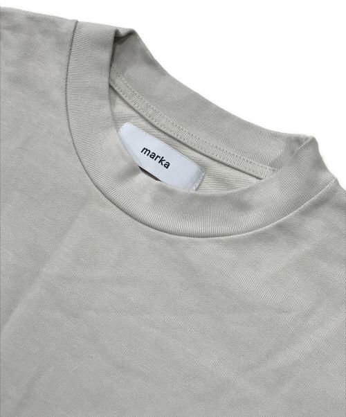 MARKA（マーカ）MARKA (マーカ) フットボールTワイド/オーバーサイズ半袖カットソー ベージュ サイズ:1の古着・服飾アイテム