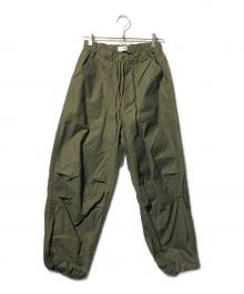 MARKA（マーカ）の古着「ORGANIC COTTON BACK SATIN AGGRESSOR PANTS」｜カーキ