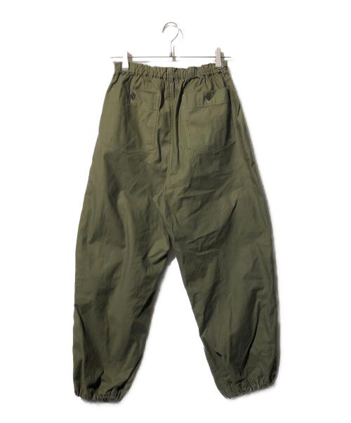 MARKA（マーカ）MARKA (マーカ) ORGANIC COTTON BACK SATIN AGGRESSOR PANTS カーキ サイズ:1の古着・服飾アイテム