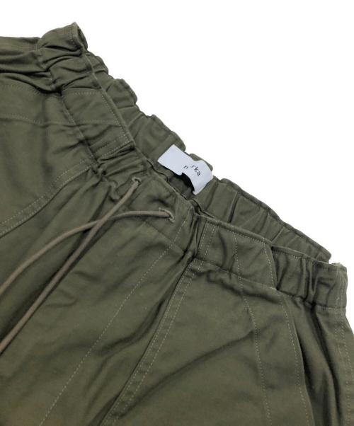 MARKA（マーカ）MARKA (マーカ) ORGANIC COTTON BACK SATIN AGGRESSOR PANTS カーキ サイズ:1の古着・服飾アイテム