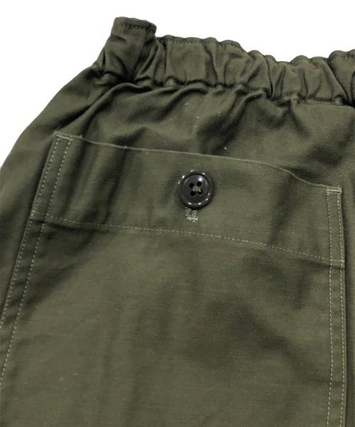 MARKA（マーカ）MARKA (マーカ) ORGANIC COTTON BACK SATIN AGGRESSOR PANTS カーキ サイズ:1の古着・服飾アイテム