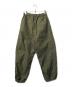 MARKA (マーカ) ORGANIC COTTON BACK SATIN AGGRESSOR PANTS カーキ サイズ:1：12000円