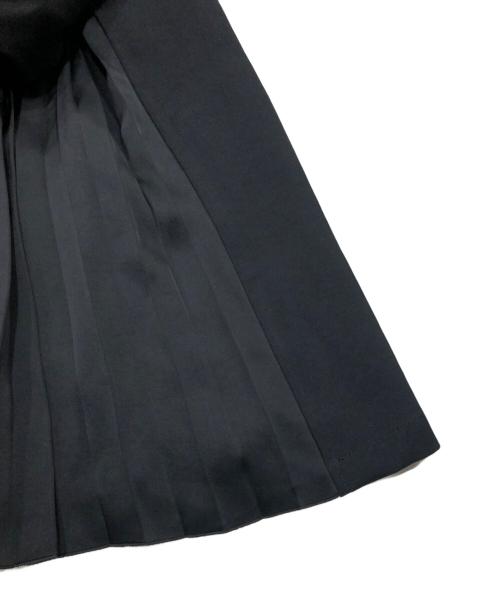 UNITED TOKYO（ユナイテッドトーキョー）UNITED TOKYO (ユナイテッドトーキョー) プリーツ切替トレンチコート ブラック サイズ:1の古着・服飾アイテム