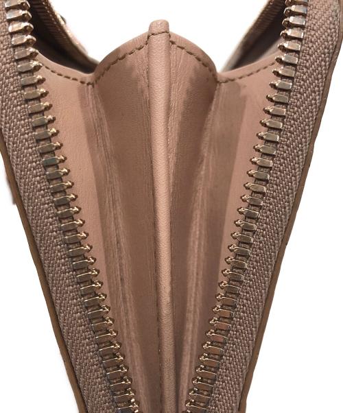 MCM（エムシーエム）MCM (エムシーエム) ラウンドジップウォレット ピンクの古着・服飾アイテム