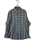 RALPH LAURENラルフローレン）の古着「チェックシャツ」｜ブルー×グリーン