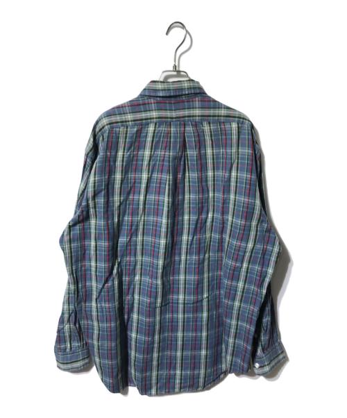 RALPH LAUREN（ラルフローレン）RALPH LAUREN (ラルフローレン) チェックシャツ ブルー×グリーン サイズ:Lの古着・服飾アイテム