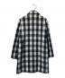 A.P.C. (アーペーセー) チェックブークレコート ベージュ×ネイビー サイズ:34：12000円