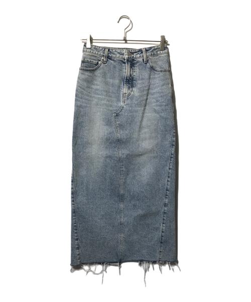 anuans（アニュアンス）anuans (アニュアンス) シームデザインデニムタイトスカート インディゴ サイズ:1の古着・服飾アイテム