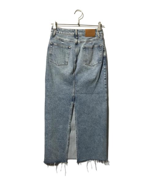 anuans（アニュアンス）anuans (アニュアンス) シームデザインデニムタイトスカート インディゴ サイズ:1の古着・服飾アイテム