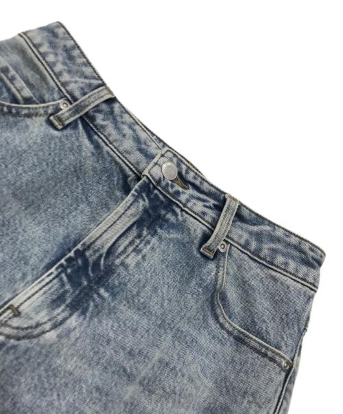 anuans（アニュアンス）anuans (アニュアンス) シームデザインデニムタイトスカート インディゴ サイズ:1の古着・服飾アイテム