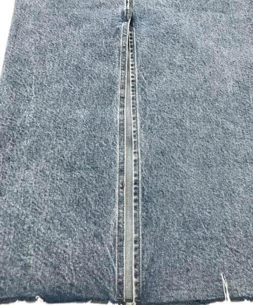 anuans（アニュアンス）anuans (アニュアンス) シームデザインデニムタイトスカート インディゴ サイズ:1の古着・服飾アイテム