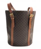 CELINEセリーヌ）の古着「マカダムトートバッグ」｜ブラウン