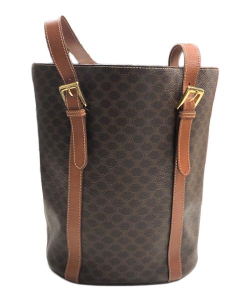 CELINE（セリーヌ）CELINE (セリーヌ) マカダムトートバッグ ブラウンの古着・服飾アイテム