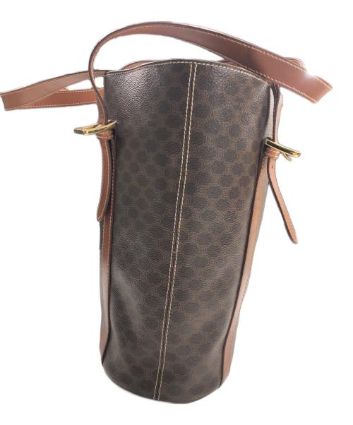 CELINE（セリーヌ）CELINE (セリーヌ) マカダムトートバッグ ブラウンの古着・服飾アイテム