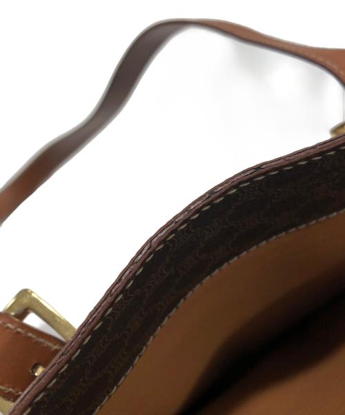 CELINE（セリーヌ）CELINE (セリーヌ) マカダムトートバッグ ブラウンの古着・服飾アイテム