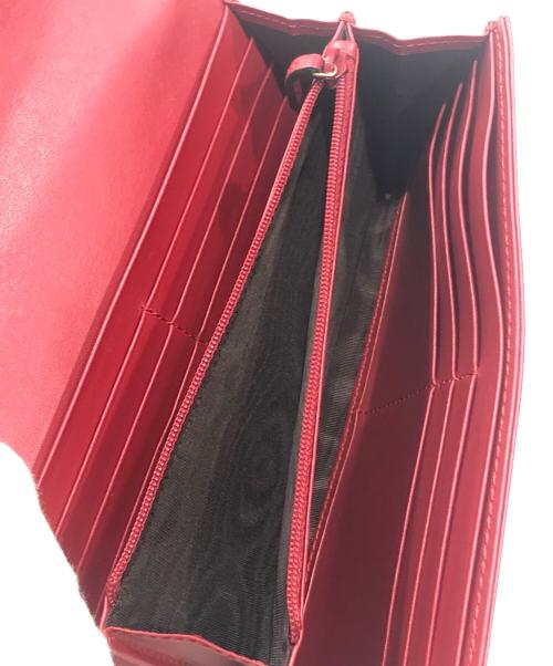 GUCCI（グッチ）GUCCI (グッチ) コンチネンタルウォレット レッドの古着・服飾アイテム