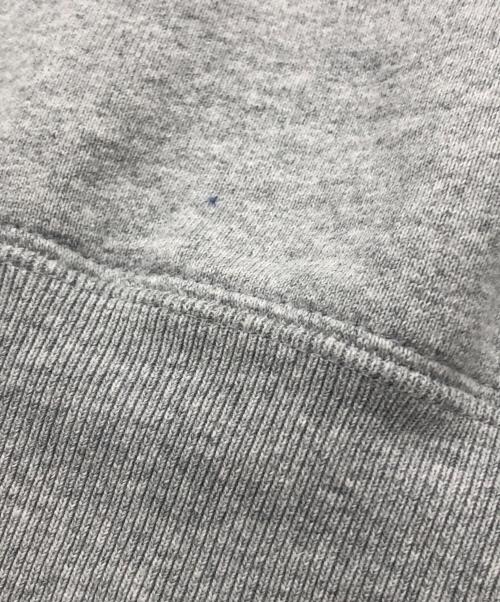 SUPREME（シュプリーム）Supreme (シュプリーム) ビッグ ロゴ ジャガード フーディー スウェットシャツ レッド×グレー サイズ:Lの古着・服飾アイテム