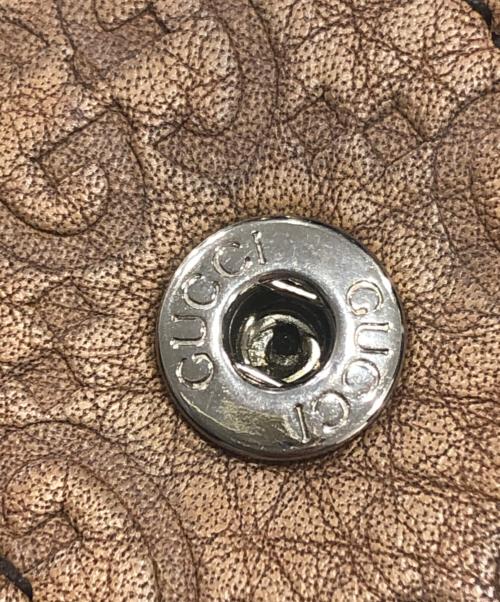 GUCCI（グッチ）GUCCI (グッチ) 2つ折り財布 ブラウンの古着・服飾アイテム
