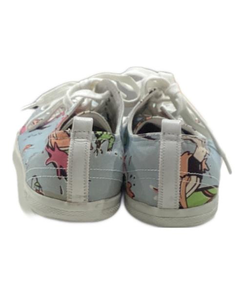 PRADA SPORTS（プラダスポーツ）PRADA SPORTS (プラダスポーツ) サーフィン柄ローカットスニーカー スカイブルー サイズ:6.5の古着・服飾アイテム