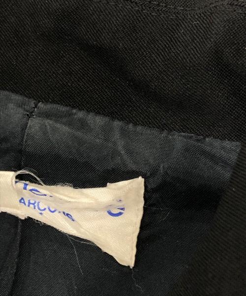 ROBE DE CHAMBRE COMME DES GARCONS（ローブドシャンブル コムデギャルソン）ROBE DE CHAMBRE COMME DES GARCONS (ローブドシャンブル コムデギャルソン) 丸襟ジャケット ブラック サイズ:Mの古着・服飾アイテム