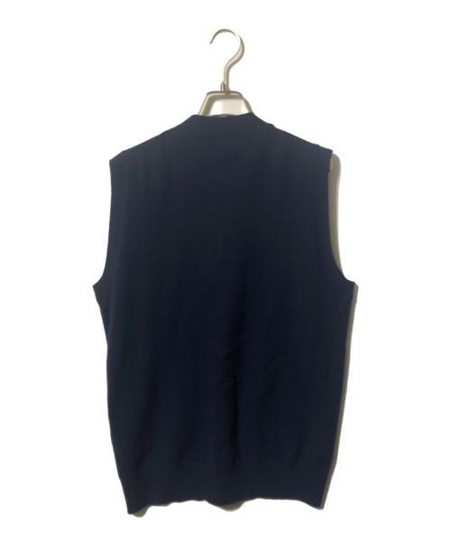 COMME des GARCONS HOMME DEUX（コムデギャルソン オム ドゥ）COMME des GARCONS HOMME DEUX (コムデギャルソン オム ドゥ) ニットベスト ネイビー サイズ:Mの古着・服飾アイテム