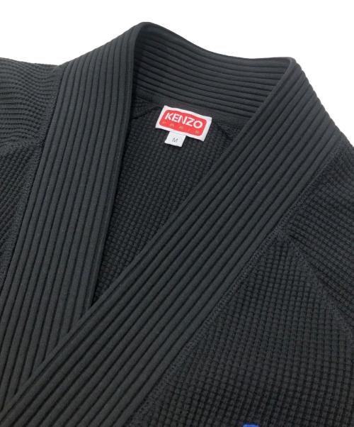 KENZO（ケンゾー）KENZO (ケンゾー) ロゴカーディガン ブラック サイズ:Mの古着・服飾アイテム