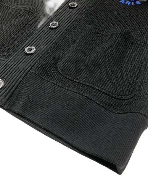 KENZO（ケンゾー）KENZO (ケンゾー) ロゴカーディガン ブラック サイズ:Mの古着・服飾アイテム