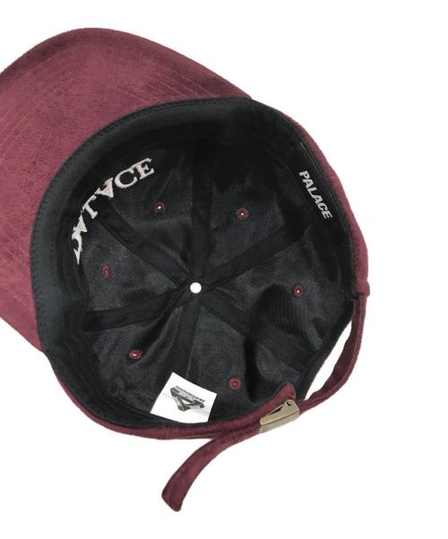 PALACE（パレス）PALACE (パレス) キャップ/スウェードキャップ/ロゴキャップ レッドの古着・服飾アイテム