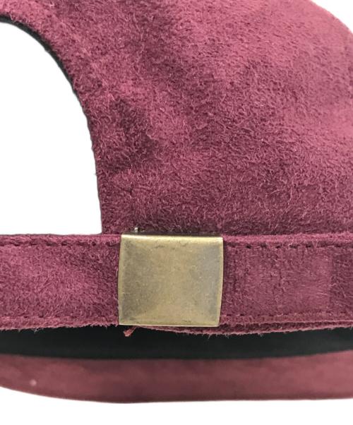PALACE（パレス）PALACE (パレス) キャップ/スウェードキャップ/ロゴキャップ レッドの古着・服飾アイテム