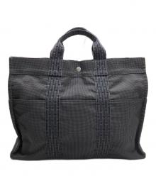 HERMES（エルメス）の古着「エールライントートバッグ」｜グレー