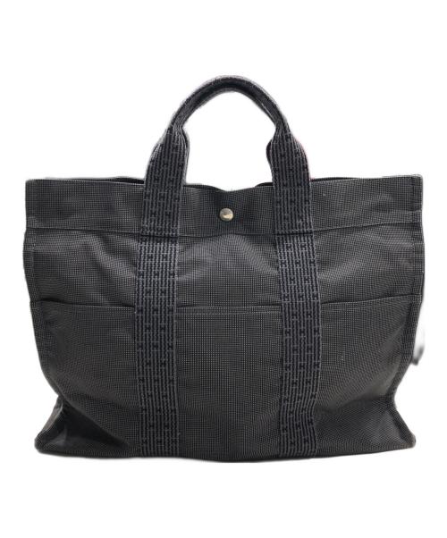 HERMES（エルメス）HERMES (エルメス) エールライントートバッグ グレーの古着・服飾アイテム