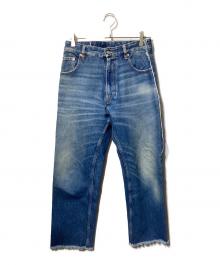 MM6 Maison Margiela（エムエムシックスメゾンマルジェラ）の古着「Patch denim pants(パッチデニムパンツ)」｜インディゴ