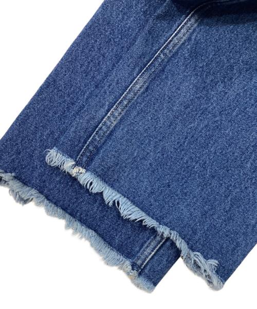 MM6 Maison Margiela（エムエムシックスメゾンマルジェラ）MM6 Maison Margiela (エムエムシックスメゾンマルジェラ) Patch denim pants(パッチデニムパンツ) インディゴ サイズ:38の古着・服飾アイテム