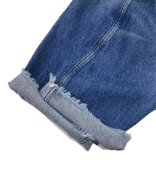MM6 Maison Margiela（エムエムシックスメゾンマルジェラ）MM6 Maison Margiela (エムエムシックスメゾンマルジェラ) Patch denim pants(パッチデニムパンツ) インディゴ サイズ:38の古着・服飾アイテム