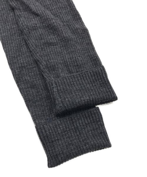 JOHN SMEDLEY（ジョンスメドレー）JOHN SMEDLEY (ジョンスメドレー) リブニットシャツ グレー サイズ:Sの古着・服飾アイテム