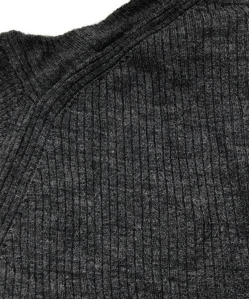 JOHN SMEDLEY（ジョンスメドレー）JOHN SMEDLEY (ジョンスメドレー) リブニットシャツ グレー サイズ:Sの古着・服飾アイテム