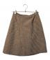 MIU MIU (ミュウミュウ) ウールラップスカート ブラウン サイズ:40：9000円